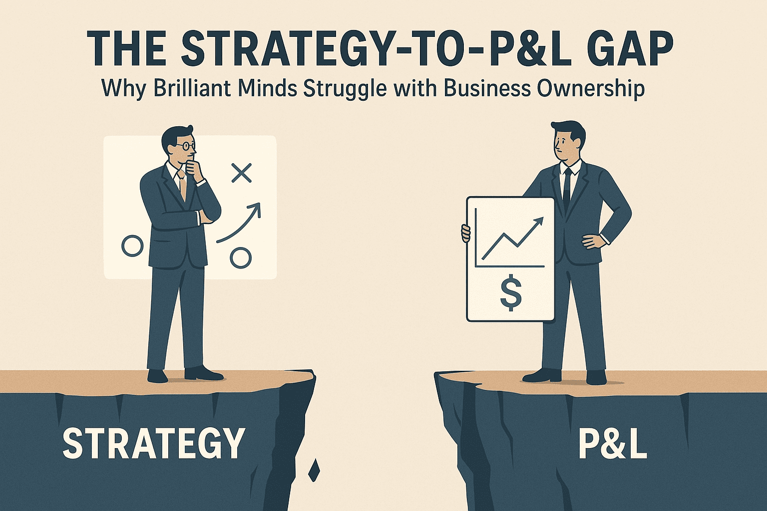 The Strategy-to-P&L Gap: Why Brilliant Minds Struggle with Business Ownership